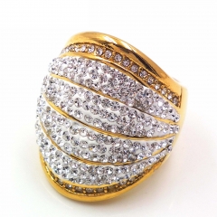 Stainless steel jewelry, European and American ring wholesale