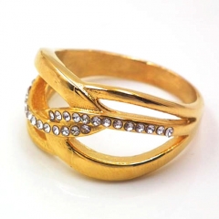 Stainless steel jewelry, European and American ring wholesale