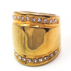 Stainless steel jewelry, European and American ring wholesale