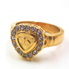 Stainless steel jewelry, European and American ring wholesale