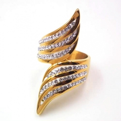 Stainless steel jewelry, European and American ring wholesale