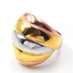 Stainless steel jewelry, European and American ring wholesale