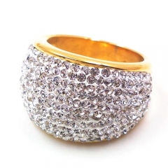 Stainless steel jewelry, European and American ring wholesale