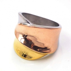 Stainless steel jewelry, European and American ring wholesale