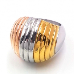 Stainless steel jewelry, European and American ring wholesale