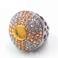 Stainless steel jewelry, European and American ring wholesale