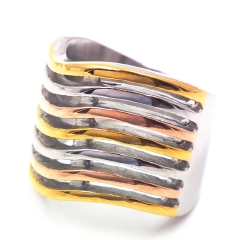 Stainless steel jewelry, European and American ring wholesale