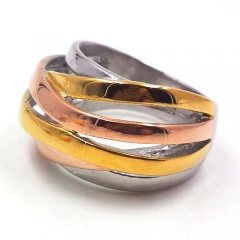 Stainless steel jewelry, European and American ring wholesale