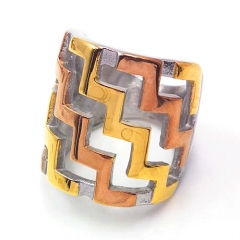 Stainless steel jewelry, European and American ring wholesale