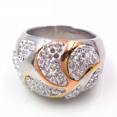 Stainless steel jewelry, European and American ring wholesale