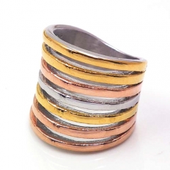 Stainless steel jewelry, European and American ring wholesale