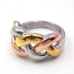 Stainless steel jewelry, European and American ring wholesale
