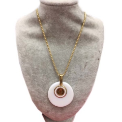 Stainless steel jewelry Sweater chain Necklace wholesale