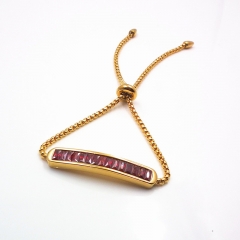 Stainless steel women's jewelry Fashion Adjustable bracelet wholesale