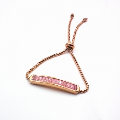 Stainless steel women's jewelry Fashion Adjustable bracelet wholesale