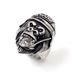 Stainless steel jewelry, European and American ring wholesale