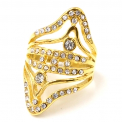 Stainless steel jewelry, European and American ring wholesale