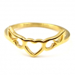 Stainless steel jewelry, European and American ring wholesale