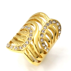 Stainless steel jewelry, European and American ring wholesale
