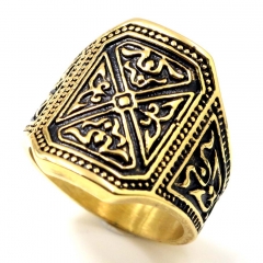 Stainless steel jewelry, European and American ring wholesale