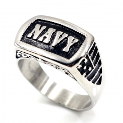 Stainless steel jewelry, European and American ring wholesale