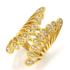 Stainless steel jewelry, European and American ring wholesale