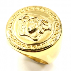 Stainless steel jewelry, European and American ring wholesale