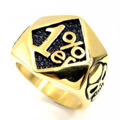 Stainless steel jewelry, European and American ring wholesale