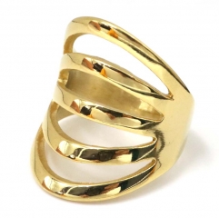 Stainless steel jewelry, European and American ring wholesale