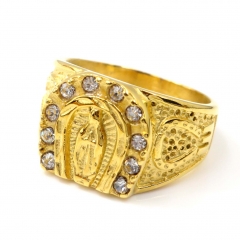 Stainless steel jewelry, European and American ring wholesale