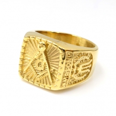 Stainless steel jewelry, European and American ring wholesale