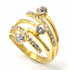 Stainless steel jewelry, European and American ring wholesale