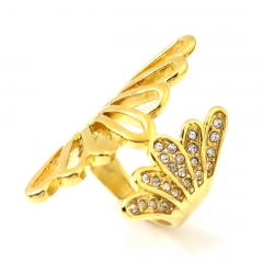 Stainless steel jewelry, European and American ring wholesale