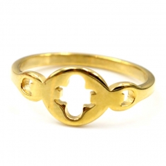 Stainless steel jewelry, European and American ring wholesale