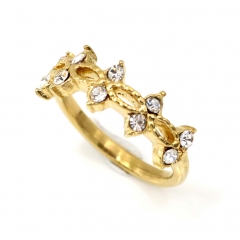 Stainless steel jewelry, European and American ring wholesale