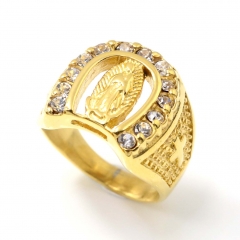 Stainless steel jewelry, European and American ring wholesale