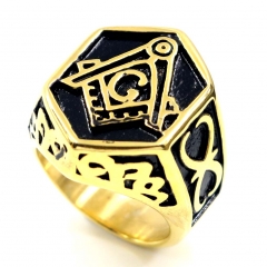 Stainless steel jewelry, European and American ring wholesale