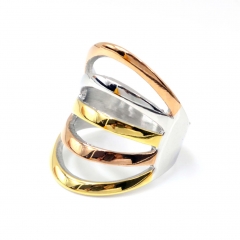 Stainless steel jewelry, European and American ring wholesale