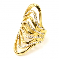 Stainless steel jewelry, European and American ring wholesale