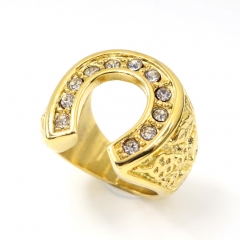Stainless steel jewelry, European and American ring wholesale