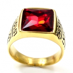 Stainless steel jewelry, European and American ring wholesale