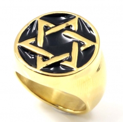 Stainless steel jewelry, European and American ring wholesale