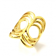 Stainless steel jewelry, European and American ring wholesale