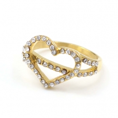 Stainless steel jewelry, European and American ring wholesale