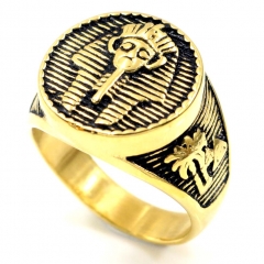 Stainless steel jewelry, European and American ring wholesale