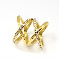 Stainless steel jewelry, European and American ring wholesale