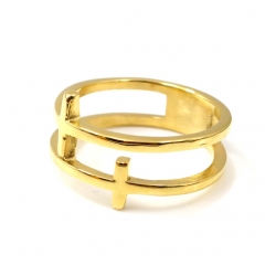 Stainless steel jewelry, European and American ring wholesale