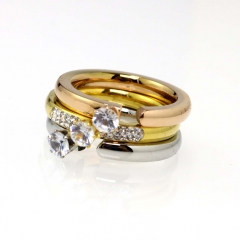 Stainless steel jewelry Fashion ring wholesale