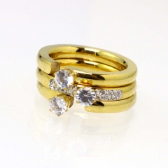 Stainless steel jewelry Fashion ring wholesale