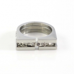 Stainless steel jewelry Fashion ring wholesale